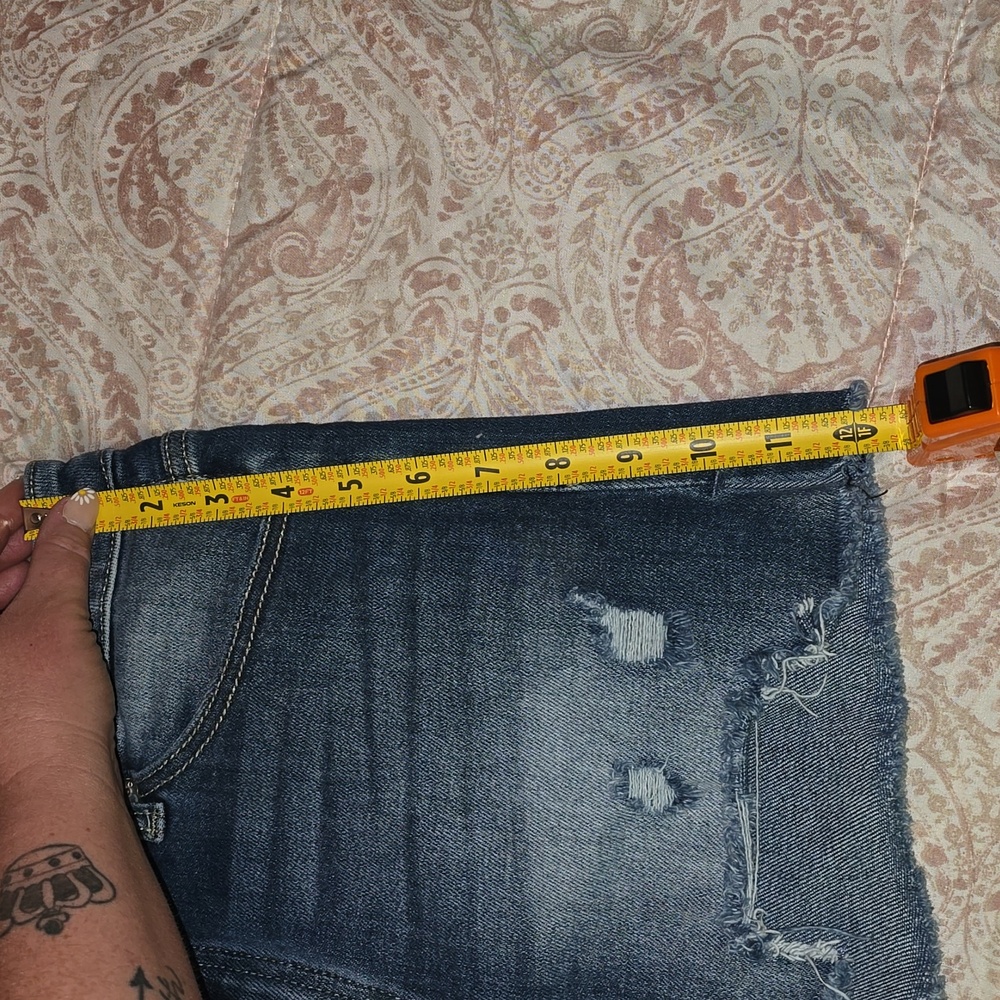 Kancan Women's Blue Denim Shorts - Picture 7 of 7